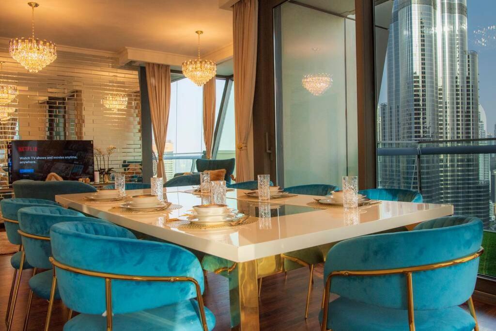 First Class 3Br With Full Burj Khalifa And Fountain View Dubaj Exteriér fotografie