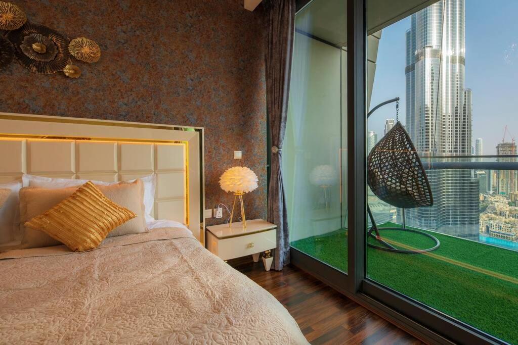 First Class 3Br With Full Burj Khalifa And Fountain View Dubaj Exteriér fotografie