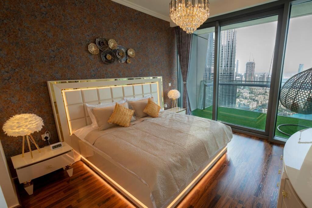 First Class 3Br With Full Burj Khalifa And Fountain View Dubaj Exteriér fotografie
